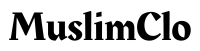 MuslimClo Logo v2 Black